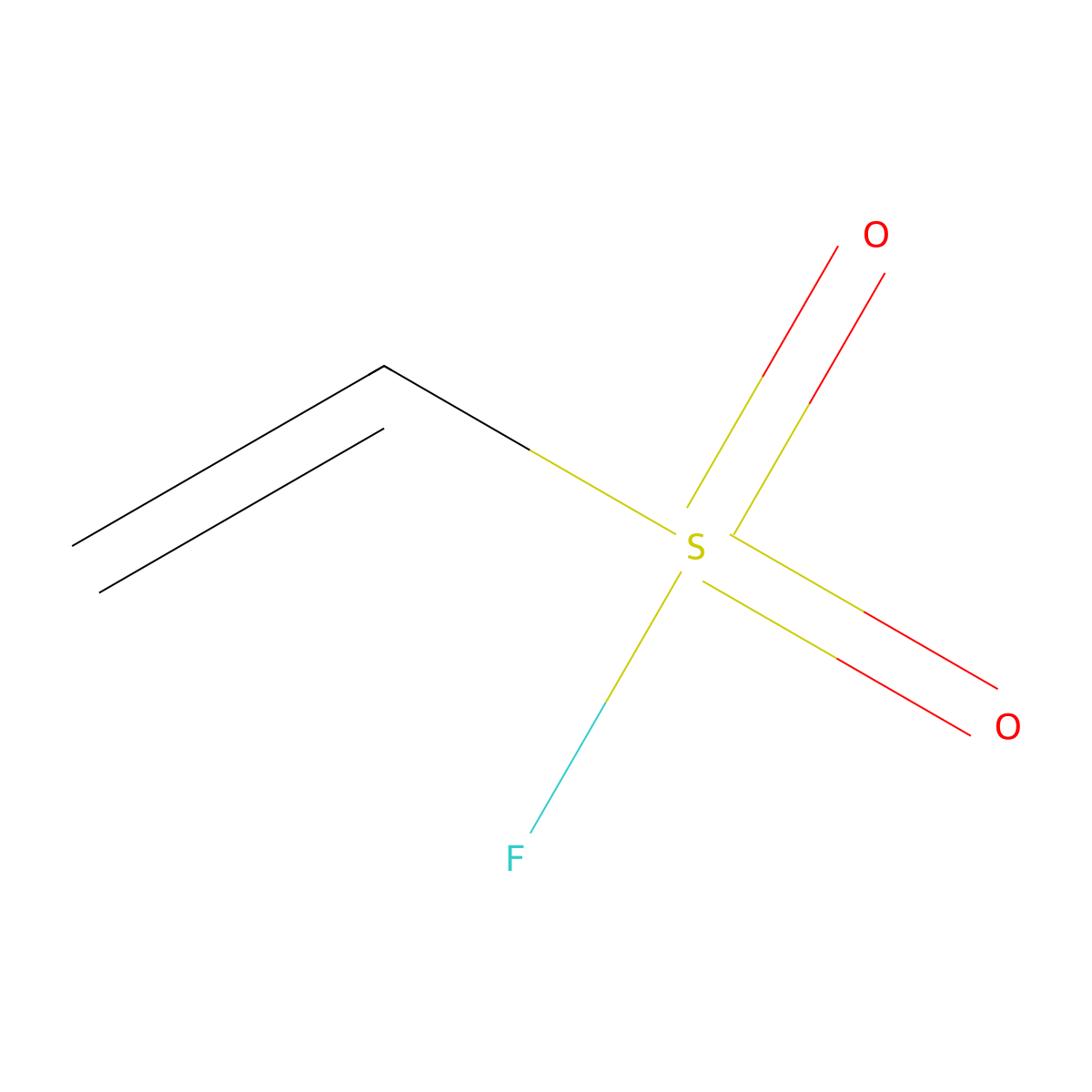 Ethenesulfonyl fluoride molecular structure, CAS 677-25-8