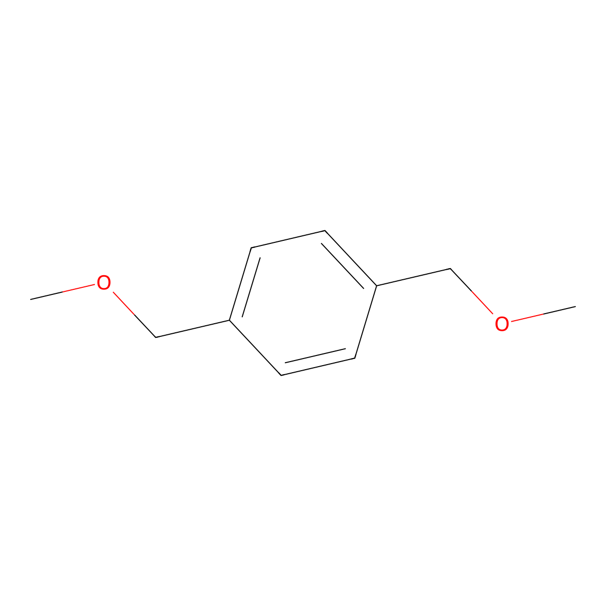 1,4-Bis(Methoxymethyl)Benzene molecular structure, CAS 6770-38-3