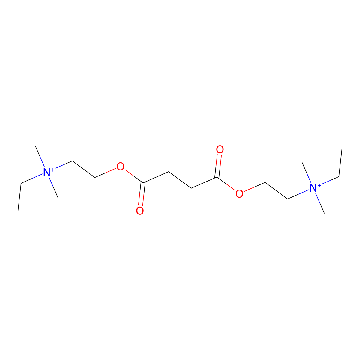 Suxethonium molecular structure, CAS 67724-50-9