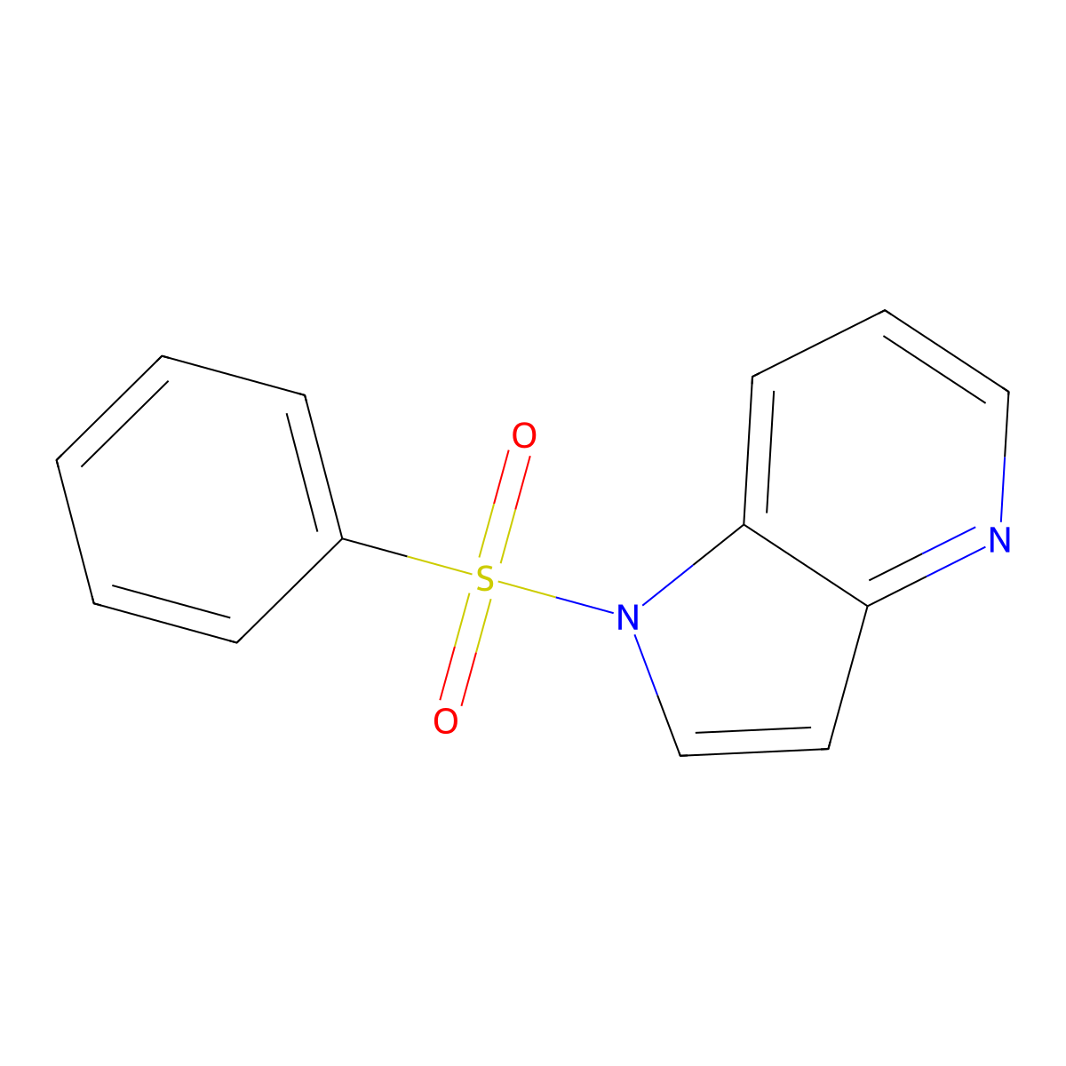 1-(Phenylsulfonyl)-4-azaindole molecular structure, CAS 677302-44-2