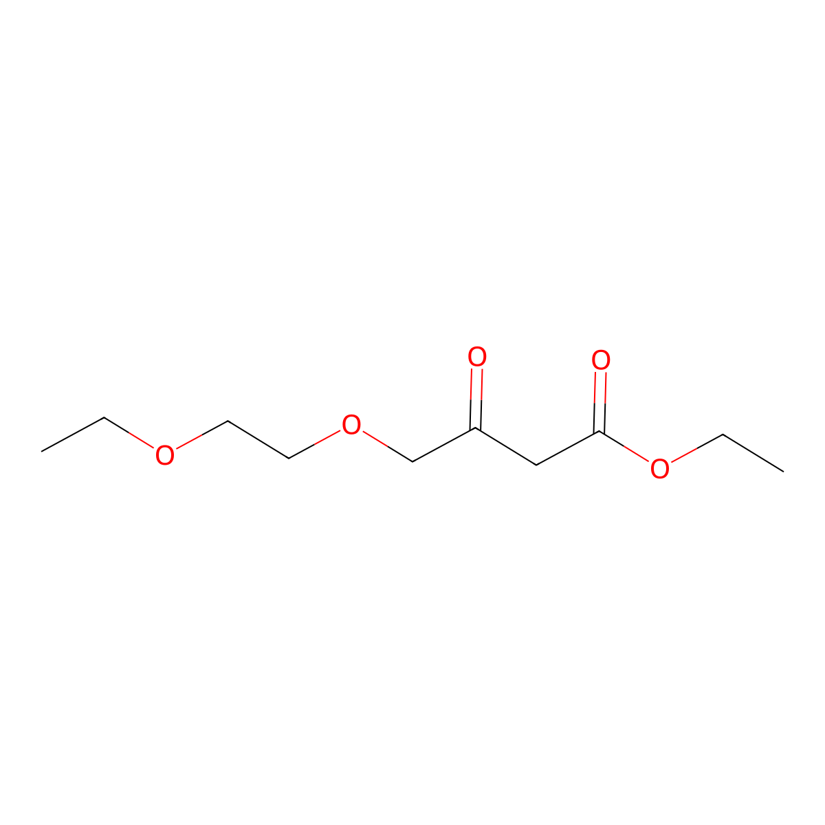 4-(2-Ethoxy-ethoxy)-3-oxo-butyric acid ethyl ester molecular structure, CAS 677326-77-1