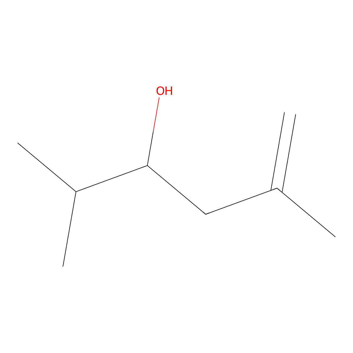 2,5-Dimethyl-5-hexen-3-ol molecular structure, CAS 67760-91-2