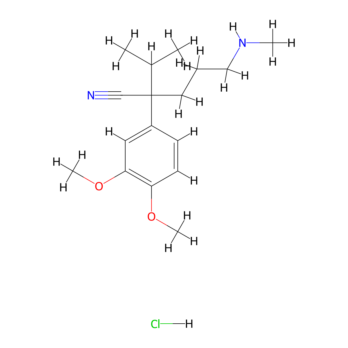 D-617 hydrochloride molecular structure, CAS 67775-97-7