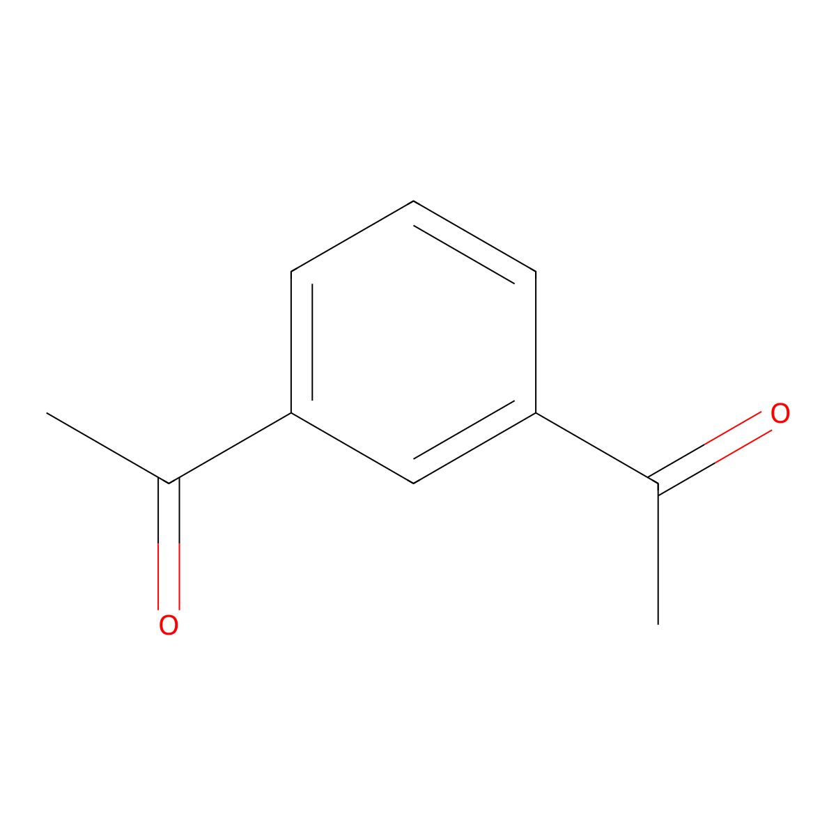 1,3-Diacetylbenzene molecular structure, CAS 6781-42-6