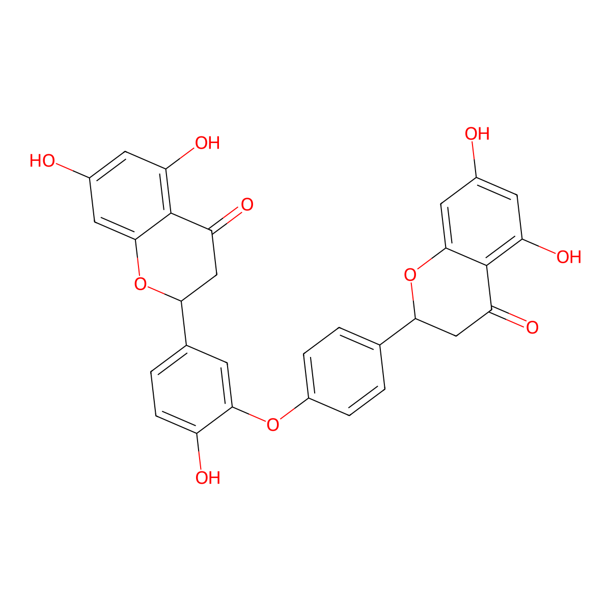 2,3,2'',3''-Tetrahydroochnaflavone molecular structure, CAS 678138-59-5
