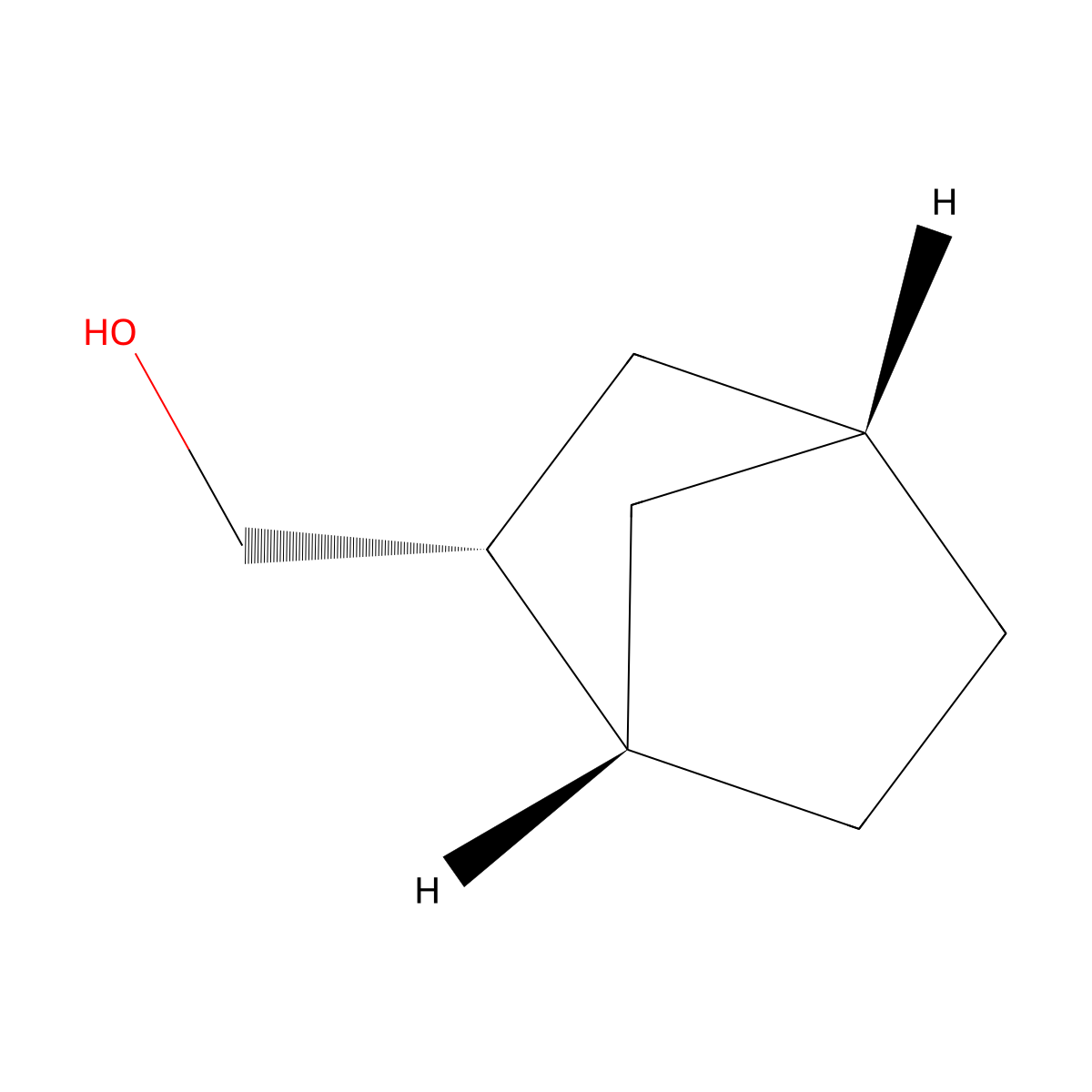 2-Hydroxymethylnorcamphane, (1S,2R,4R)- molecular structure, CAS 67844-31-9