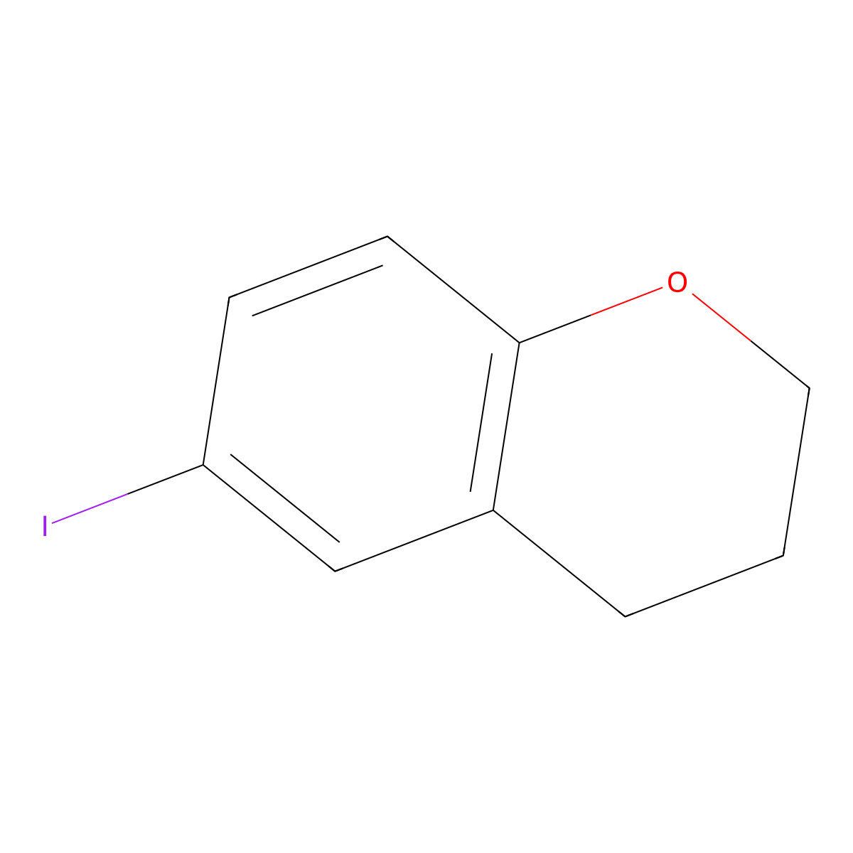 6-Iodochroman molecular structure, CAS 67856-45-5