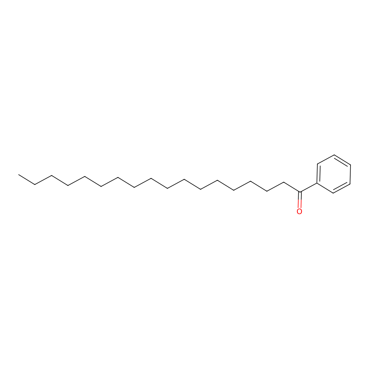 1-Phenyloctadecan-1-one molecular structure, CAS 6786-36-3
