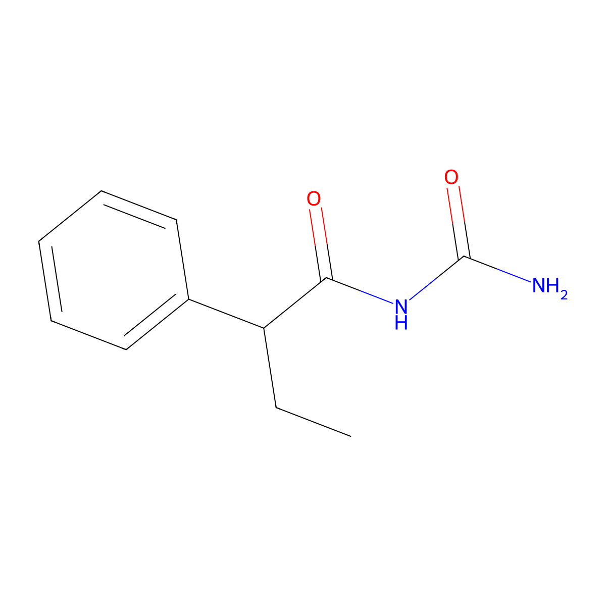 Pheneturide molecular structure, CAS 67865-68-3