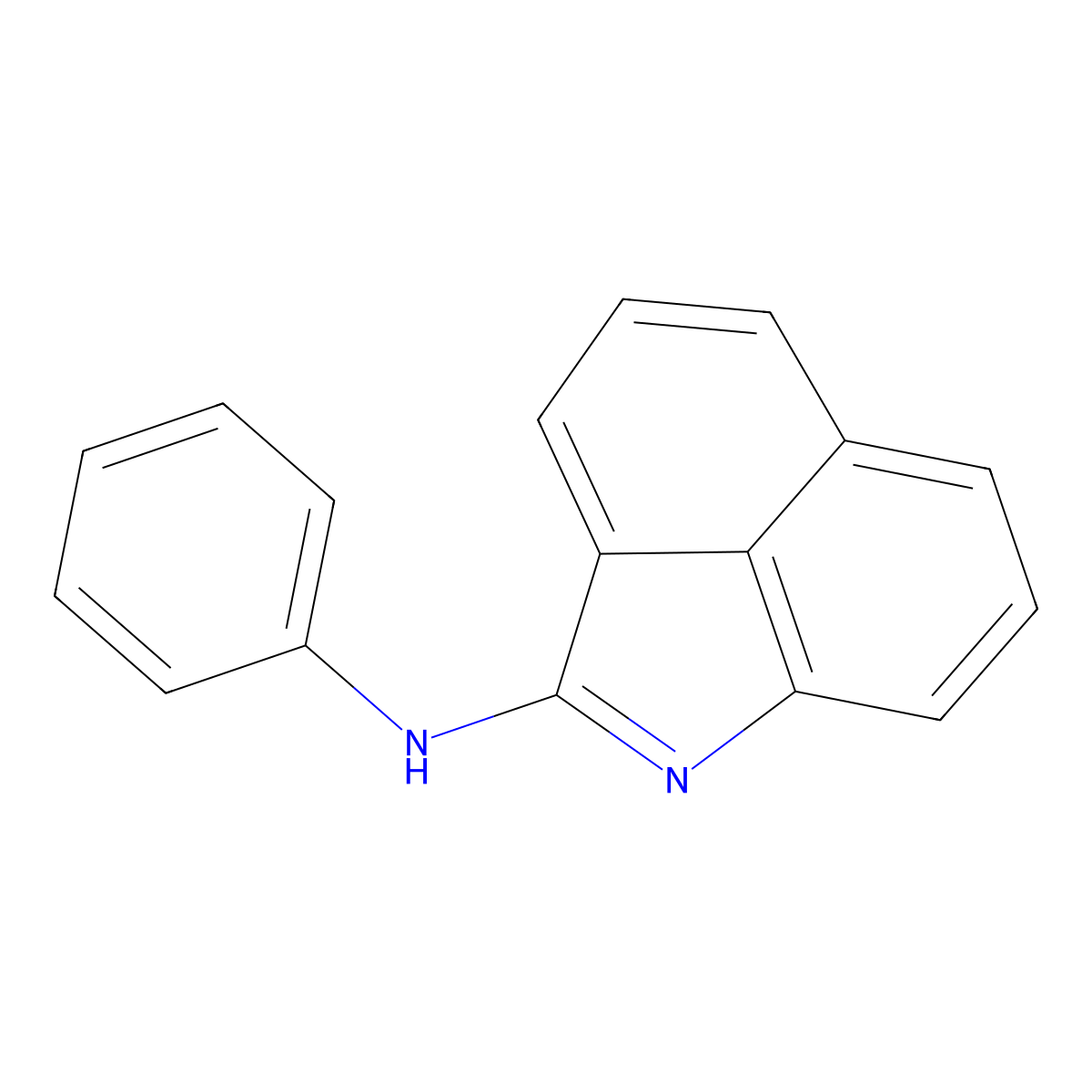 N-phenylbenzo[cd]indol-2-amine molecular structure, CAS 67880-02-8