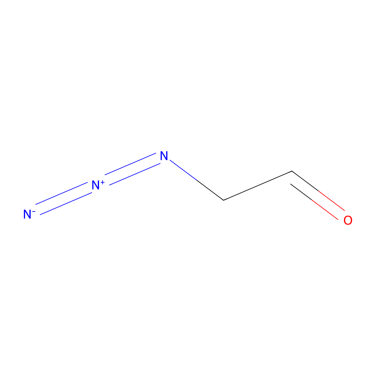 2-Azidoacetaldehyde molecular structure, CAS 67880-11-9
