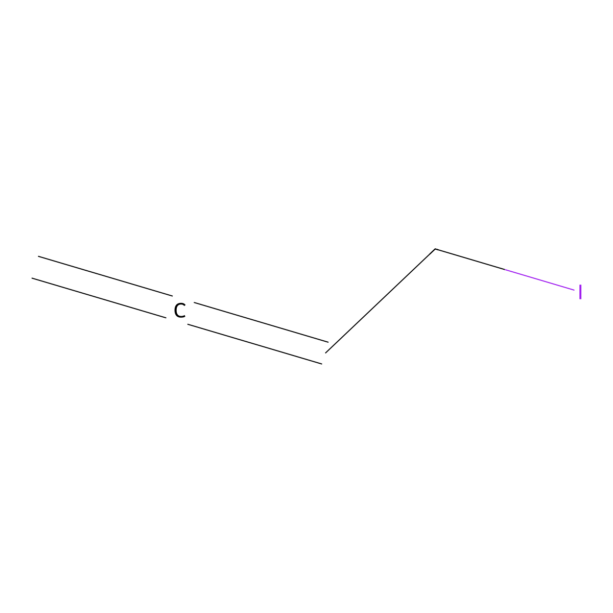 4-Iodobuta-1,2-diene molecular structure, CAS 67885-08-9