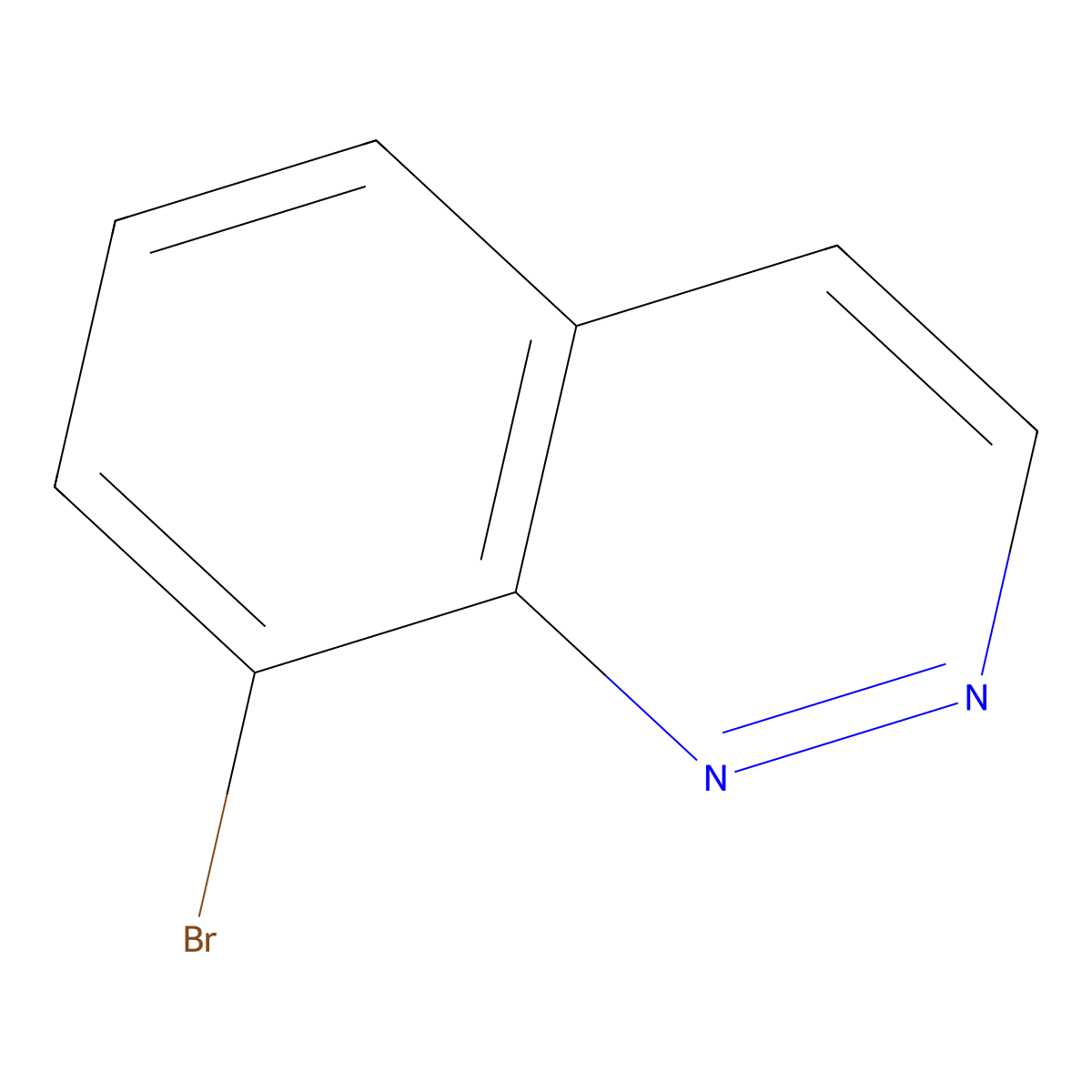 8-Bromocinnoline molecular structure, CAS 67888-34-0