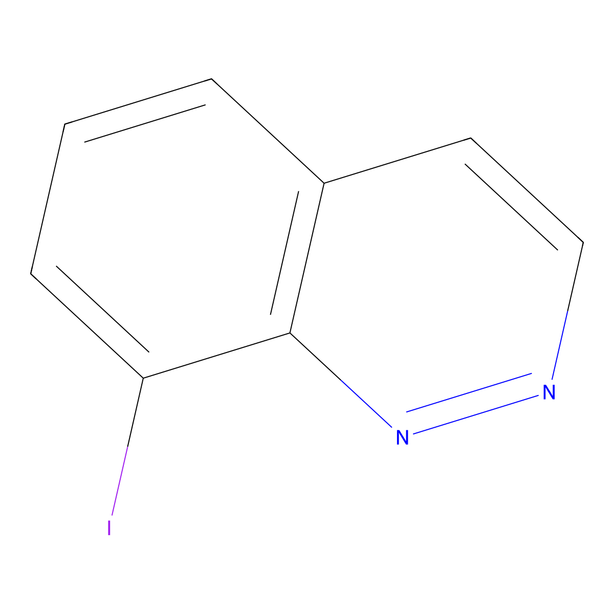 8-Iodocinnoline molecular structure, CAS 67888-35-1