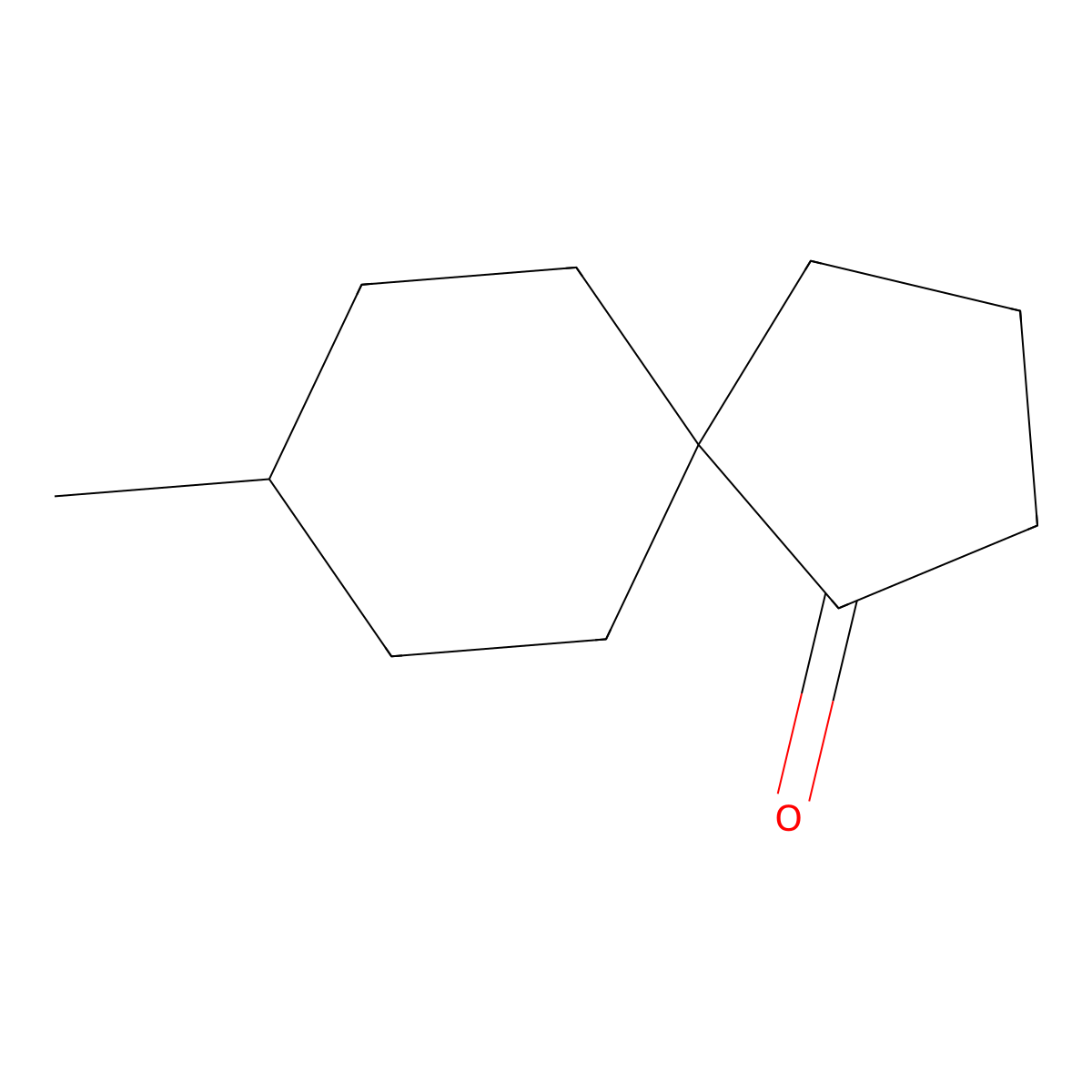 8-Methylspiro[4.5]decan-1-one molecular structure, CAS 678981-60-7