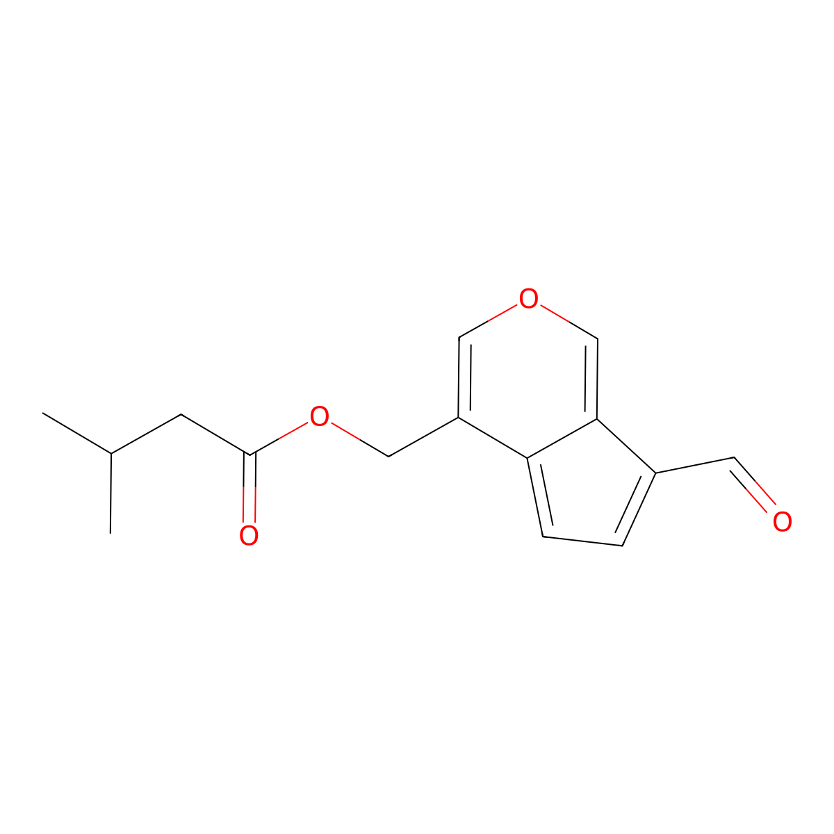 Homobaldrinal molecular structure, CAS 67910-07-0