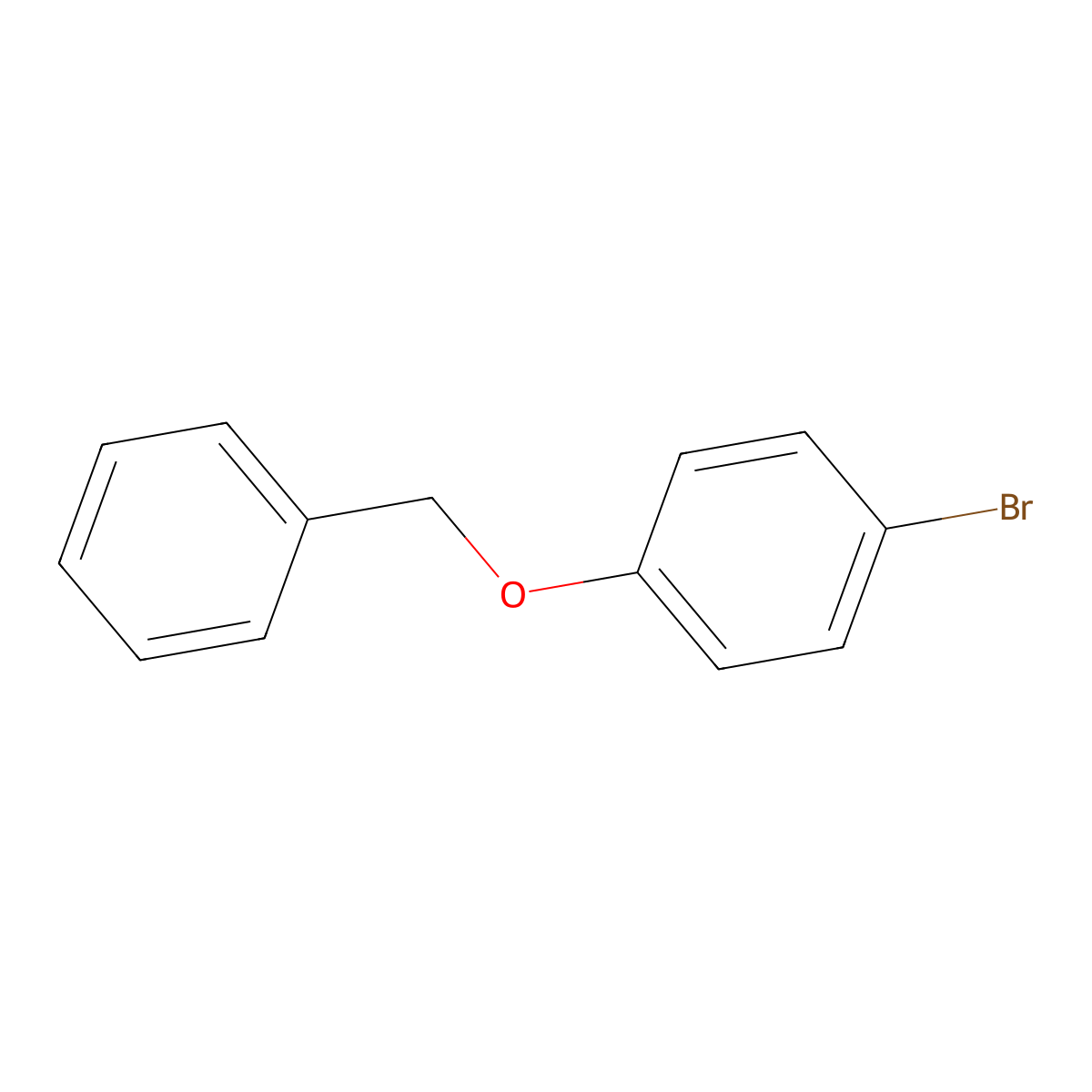 1-Bromo-4-phenylmethoxybenzene molecular structure, CAS 6793-92-6