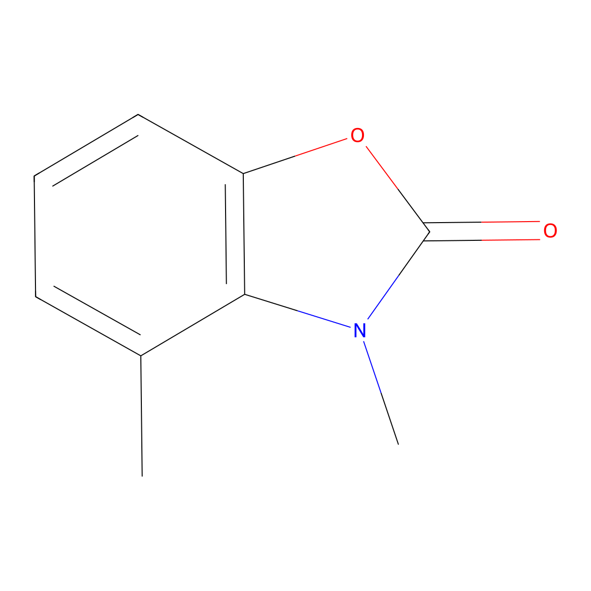 3,4-Dimethylbenzo[d]oxazol-2(3h)-one molecular structure, CAS 67932-16-5