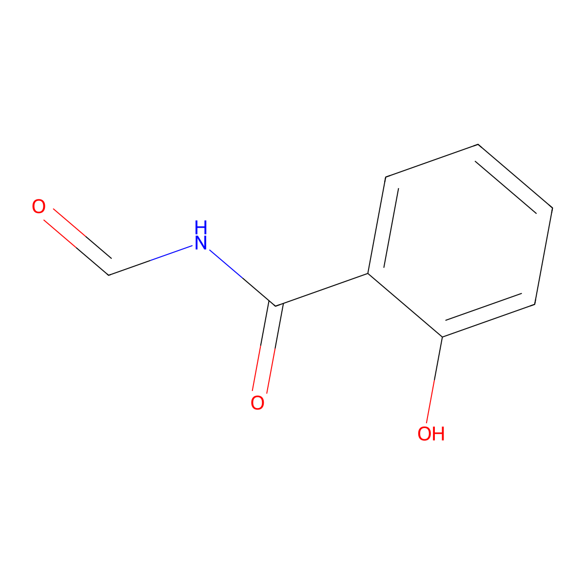 N-Formyl-2-hydroxybenzamide molecular structure, CAS 67936-24-7