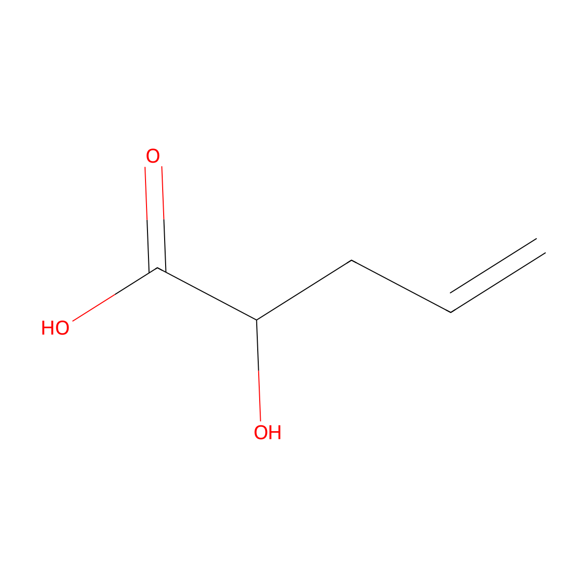 beta-Vinyllactic acid molecular structure, CAS 67951-43-3