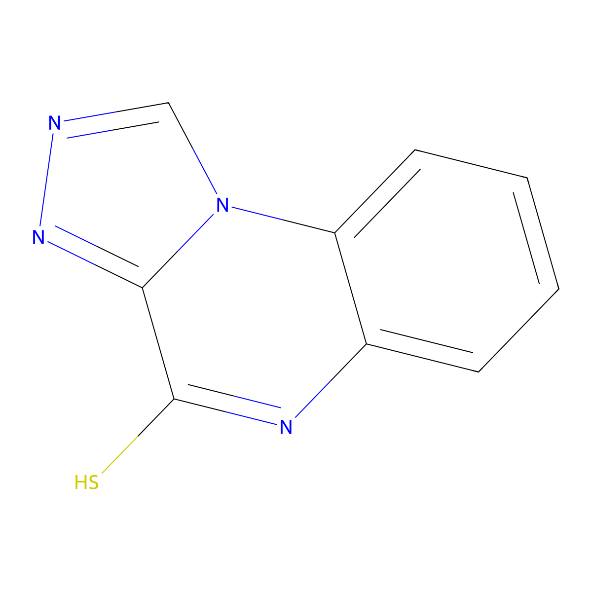 [1,2,4]triazolo[4,3-a]quinoxaline-4(5H)-thione molecular structure, CAS 67958-34-3