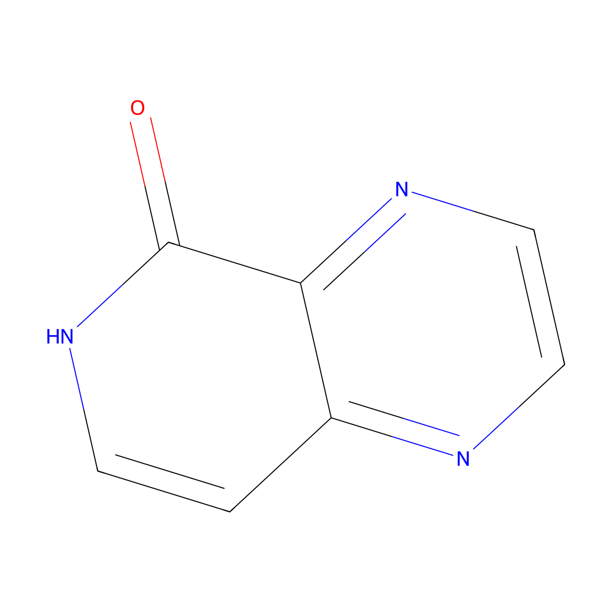 5H,6H-pyrido[3,4-b]pyrazin-5-one molecular structure, CAS 679797-41-2