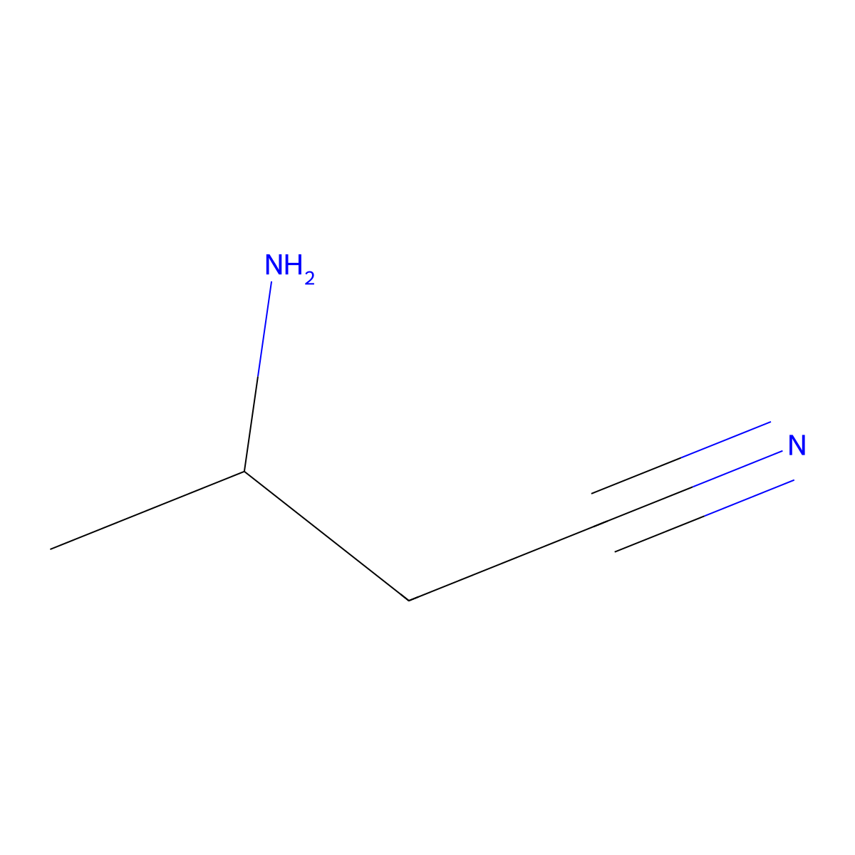 (S)-3-Aminobutanenitrile molecular structure, CAS 679808-74-3