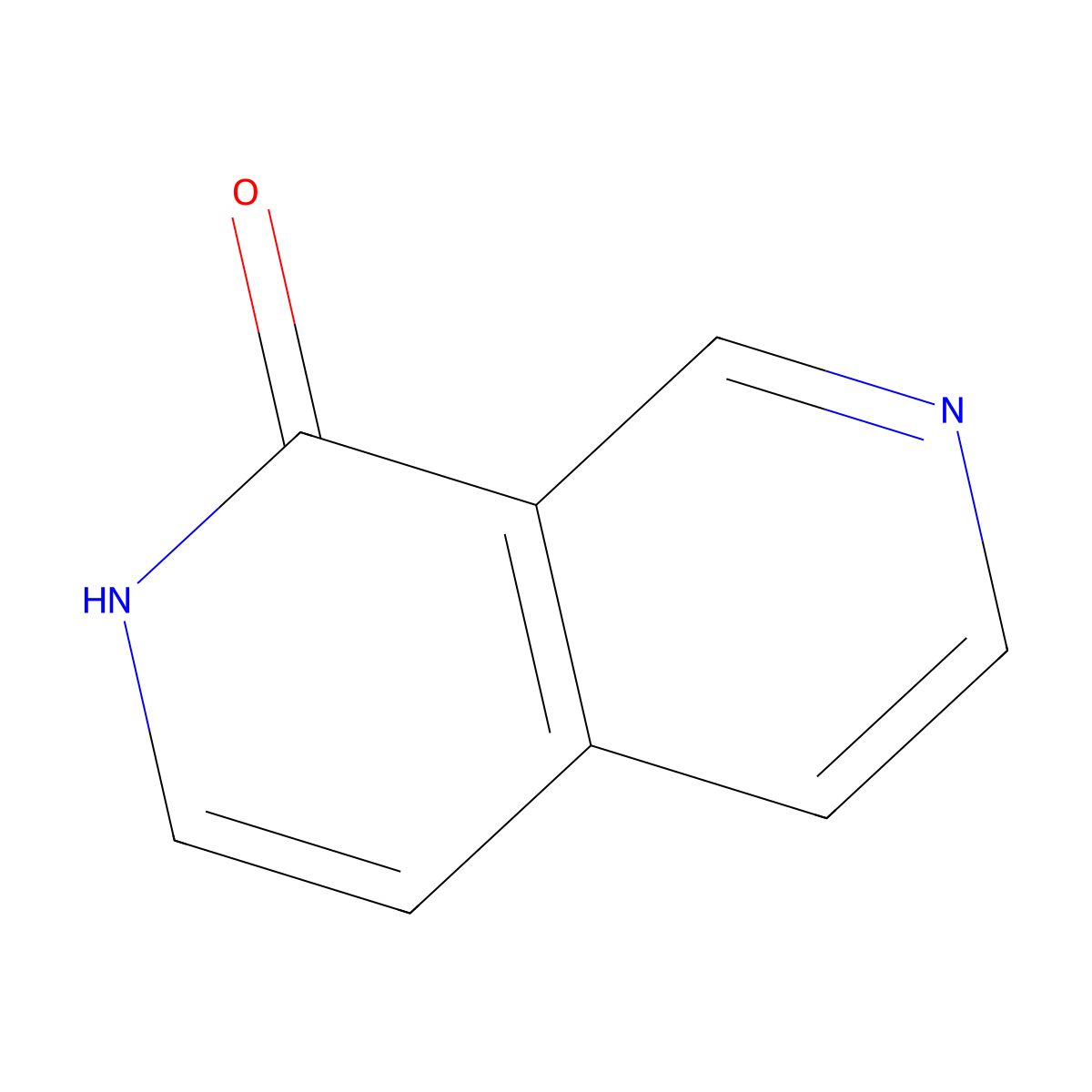 1,2-Dihydro-2,7-naphthyridin-1-one molecular structure, CAS 67988-50-5
