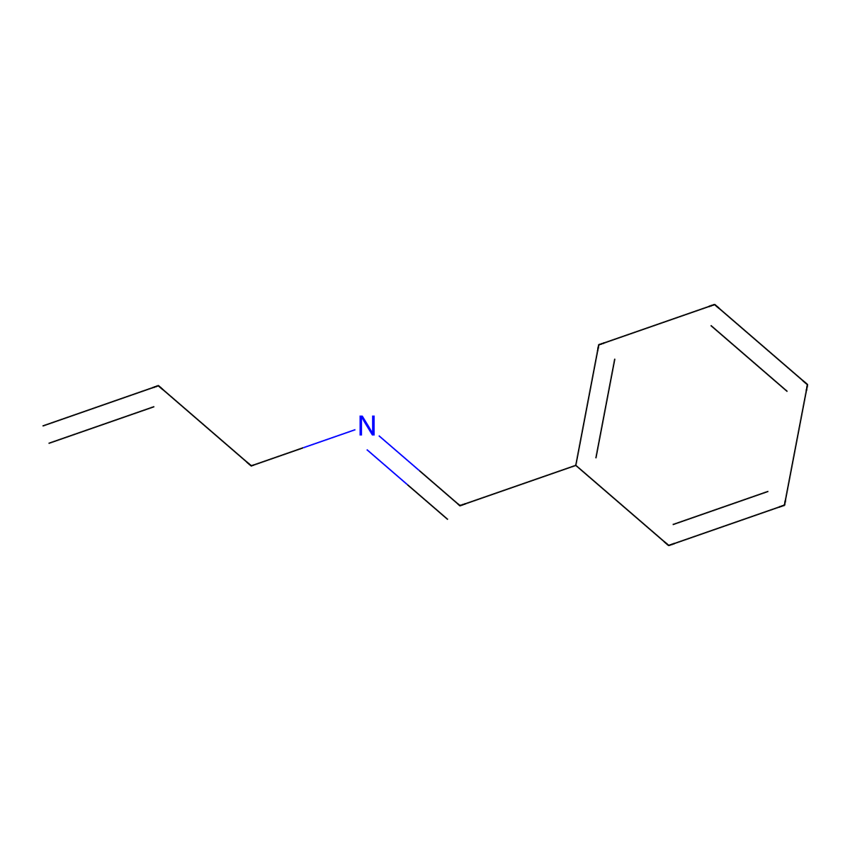2-Propen-1-amine, N-(phenylmethylene)- molecular structure, CAS 68003-55-4
