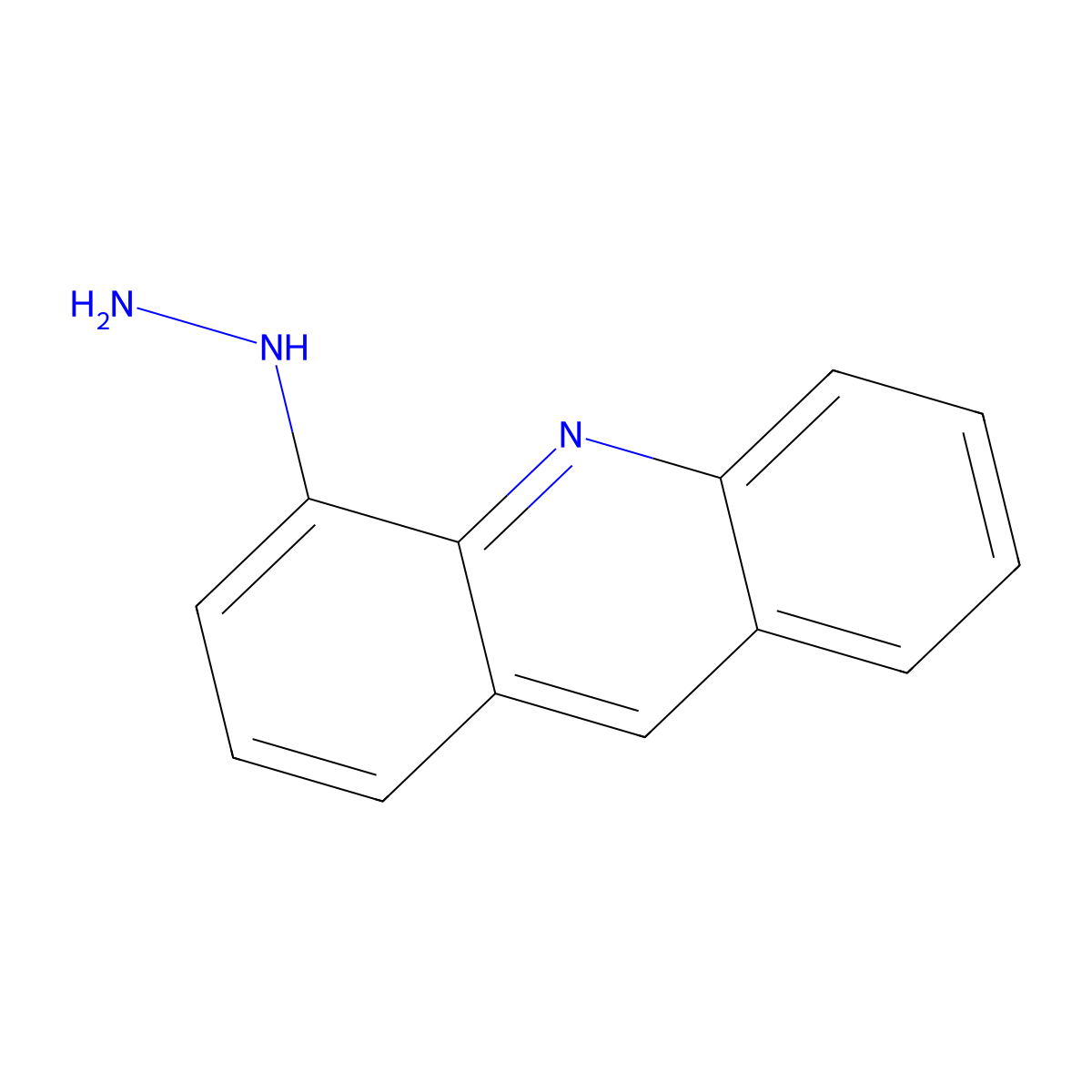 4-Hydrazinylacridine molecular structure, CAS 680194-86-9