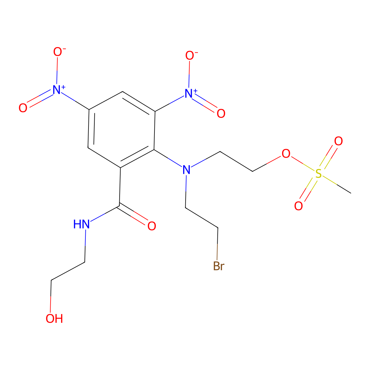 PR-104A molecular structure, CAS 680199-06-8