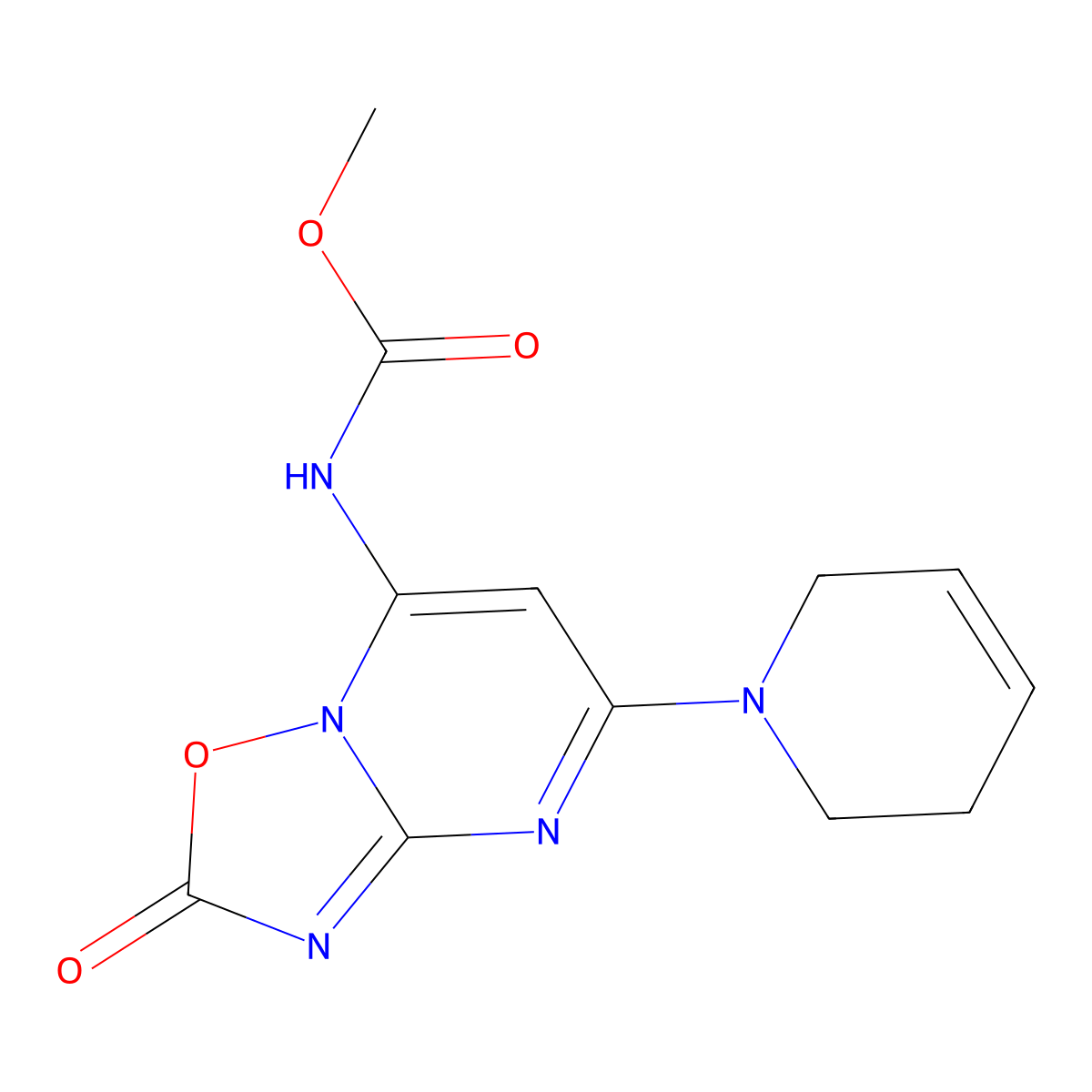 Carprazidil molecular structure, CAS 68020-77-9