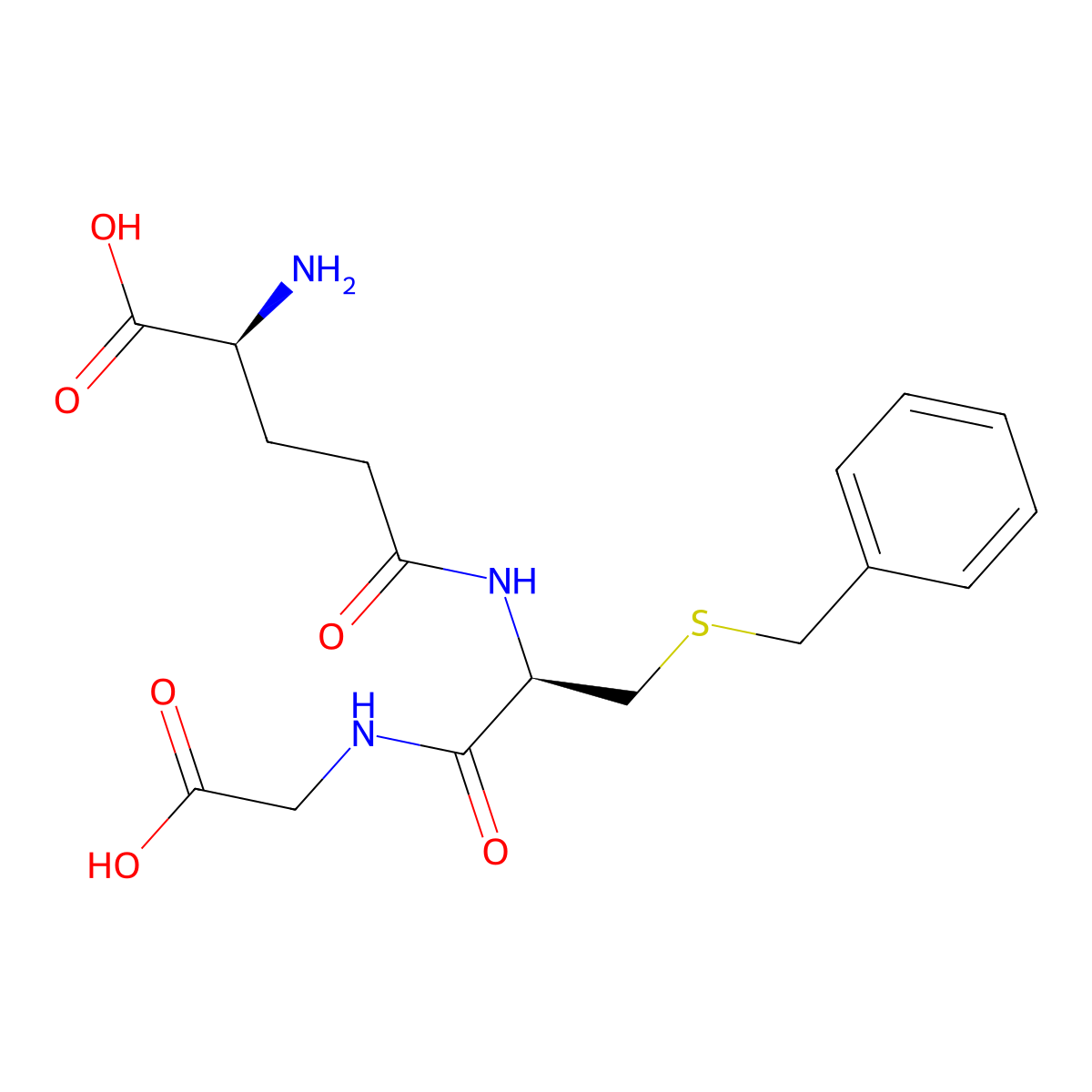 S-Benzylglutathione molecular structure, CAS 6803-17-4