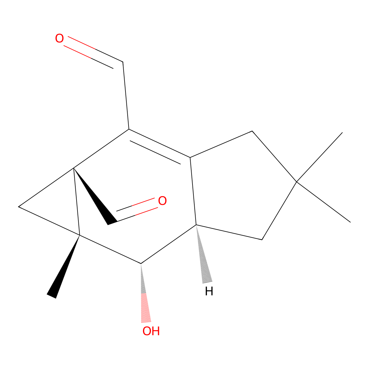 (-)-Merulidial molecular structure, CAS 68053-32-7