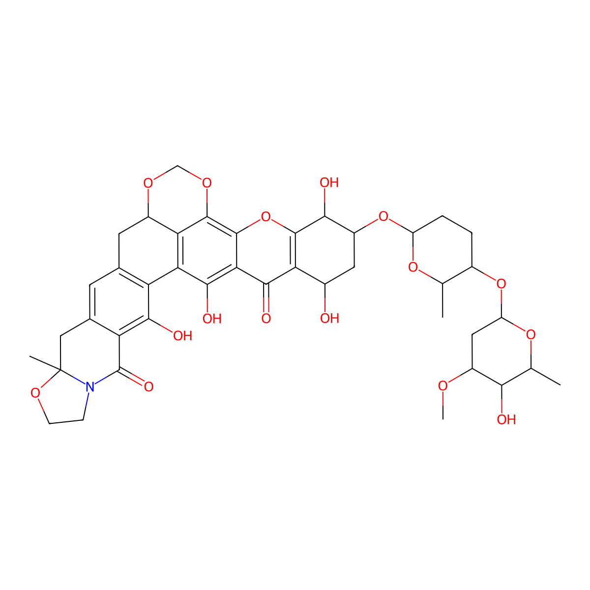 Kigamicin C molecular structure, CAS 680571-51-1