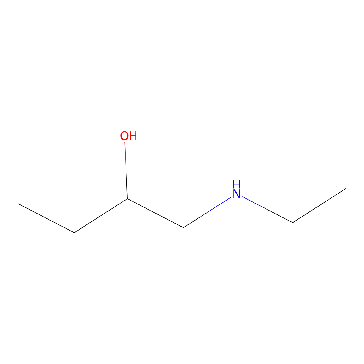 1-(Ethylamino)butan-2-ol molecular structure, CAS 68058-17-3
