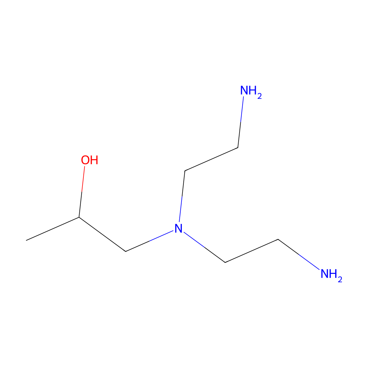 2-Propanol, 1-[(2-aminoethyl)amino]-, N-(2-aminoethyl) deriv. molecular structure, CAS 68072-34-4