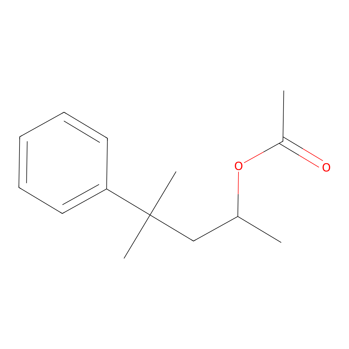 Benzenepropanol, alpha,gamma,gamma-trimethyl-, 1-acetate molecular structure, CAS 68083-58-9