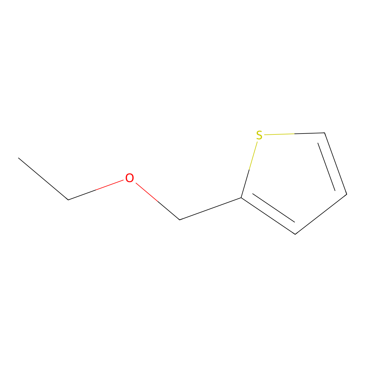 2-(Ethoxymethyl)thiophene molecular structure, CAS 68100-12-9