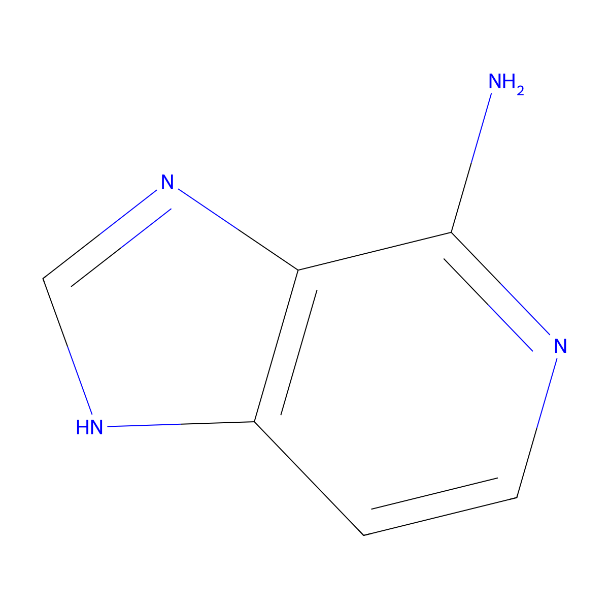 3-Deazaadenine molecular structure, CAS 6811-77-4