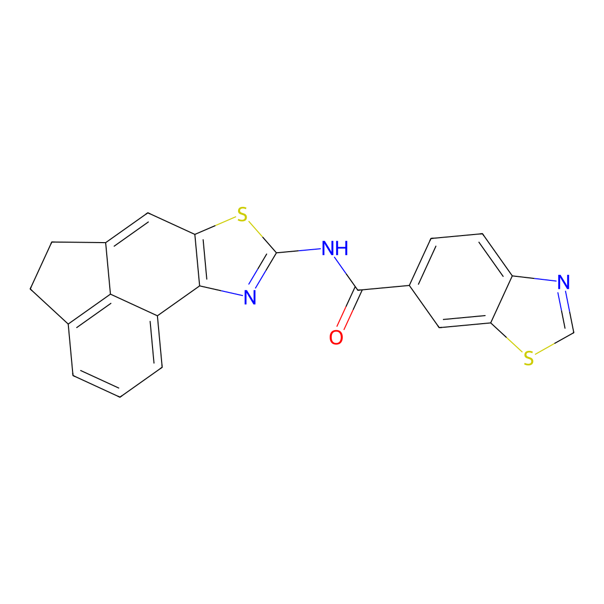 N-{5-thia-3-azatetracyclo[6.6.1.0^{2,6}.0^{11,15}]pentadeca-1(15),2(6),3,7,11,13-hexaen-4-yl}-1,3-benzothiazole-6-carboxamide molecular structure, CAS 681174-90-3