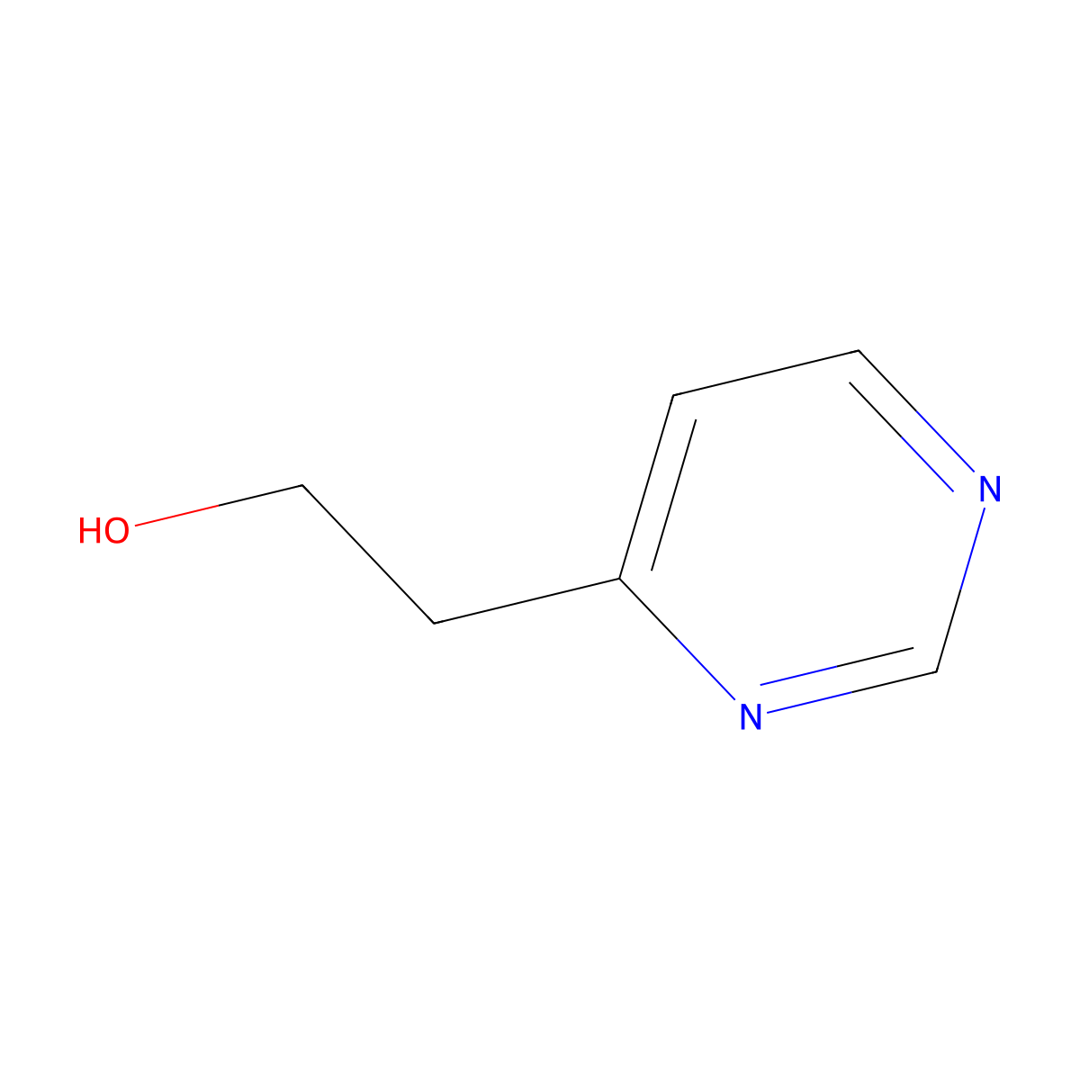 2-(Pyrimidin-4-yl)ethanol molecular structure, CAS 68121-32-4