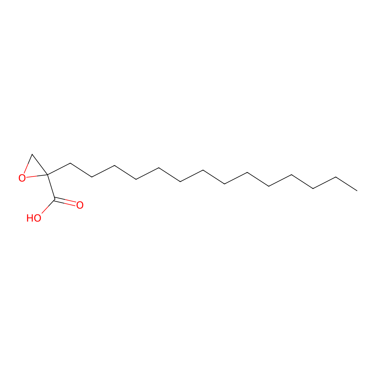 Palmoxiric Acid molecular structure, CAS 68170-97-8