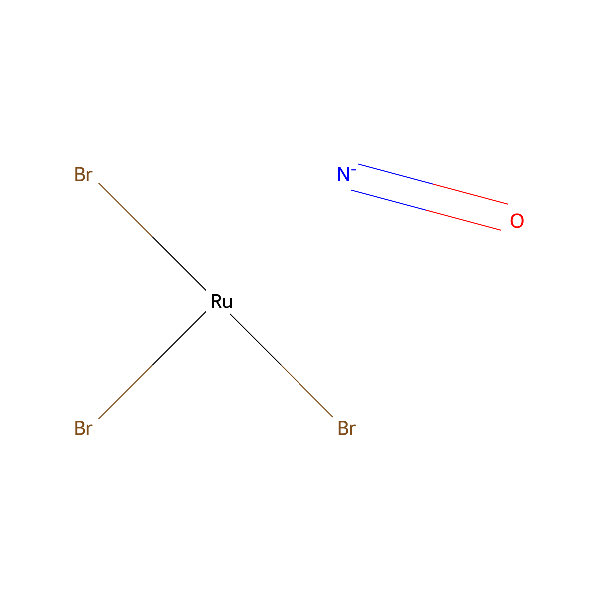 Ruthenium, tribromonitrosyl- molecular structure, CAS 68171-32-4