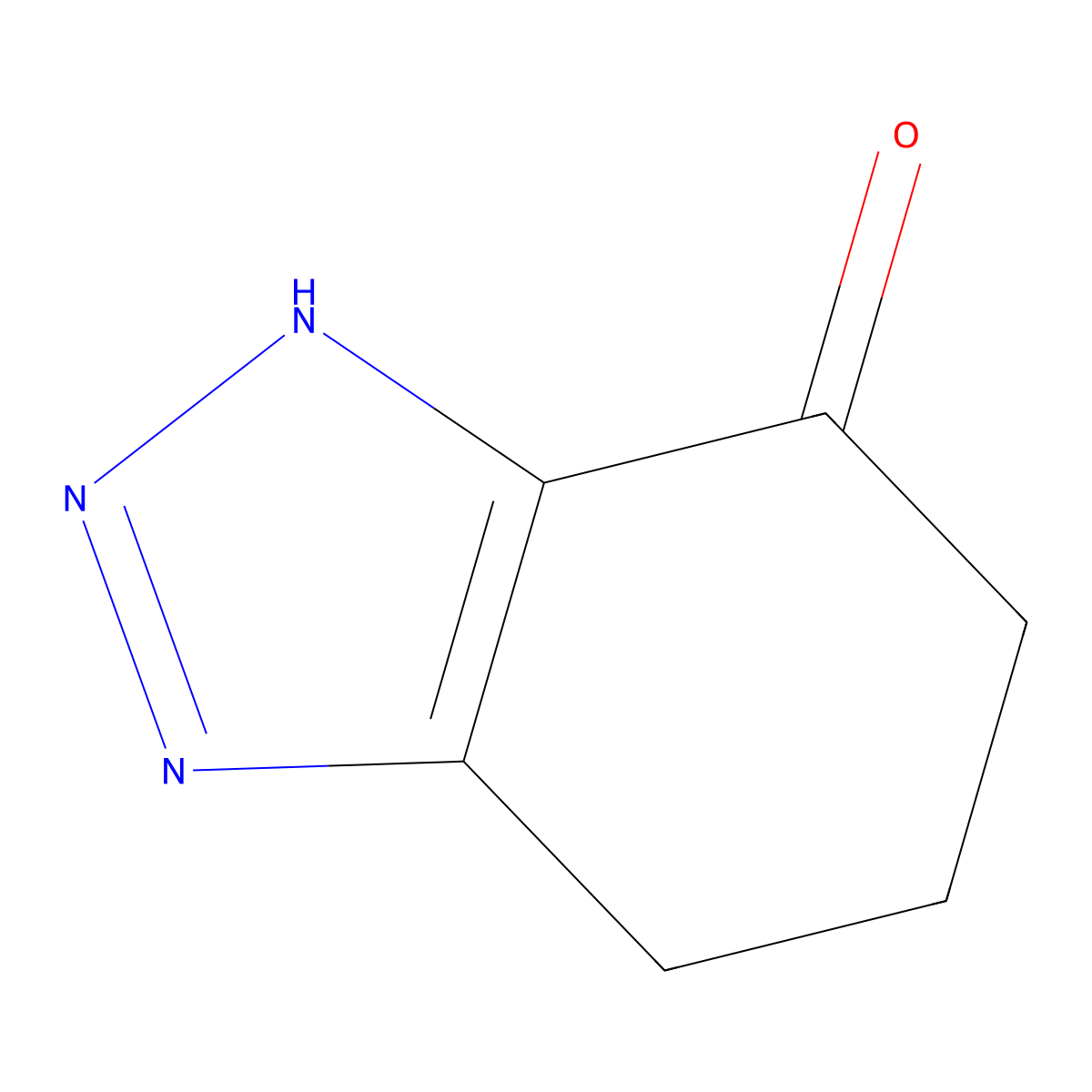4,5,6,7-tetrahydro-1H-1,2,3-benzotriazol-4-one molecular structure, CAS 681824-31-7