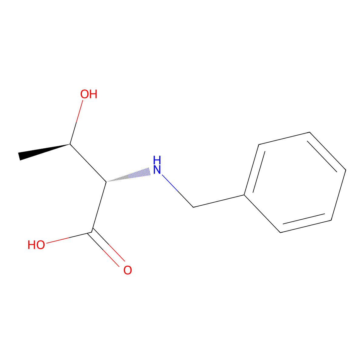 L-Threonine, N-(phenylmethyl)- molecular structure, CAS 681851-22-9