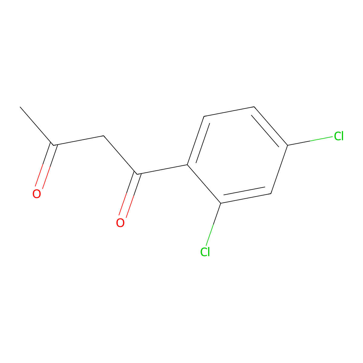 1-(2,4-Dichlorophenyl)butane-1,3-dione molecular structure, CAS 6823-18-3