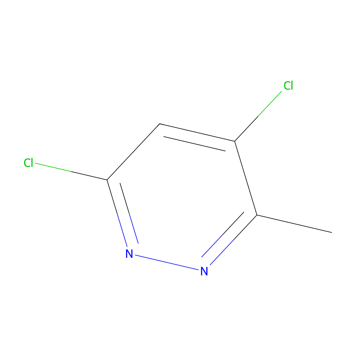 4,6-Dichloro-3-methylpyridazine molecular structure, CAS 68240-43-7
