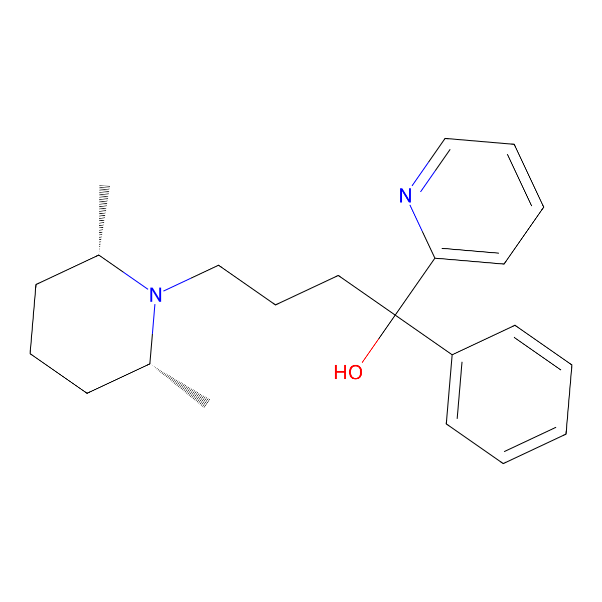 Pirmenol molecular structure, CAS 68252-19-7