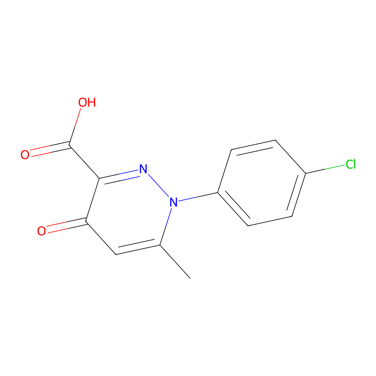 Fenridazon molecular structure, CAS 68254-10-4
